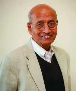 Dr. Vasant Lad, globally respected Ayurvedic teacher and practitioner associated with pulse diagnosis and holistic healing